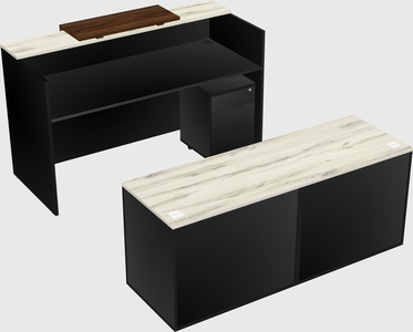 Modular reception desk