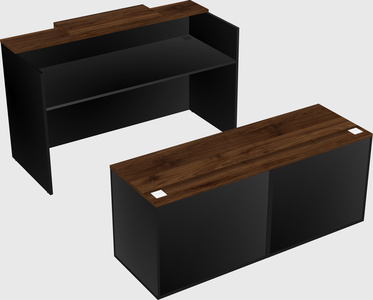 Modular reception desk