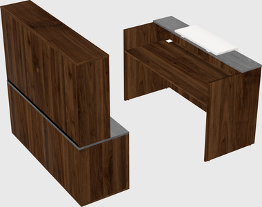 Modular reception desk