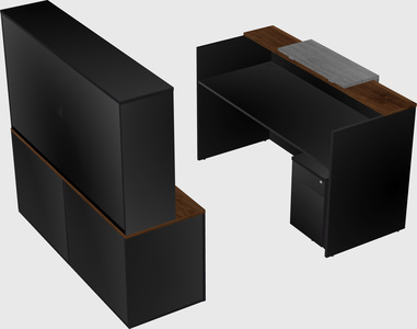 Modular reception desk
