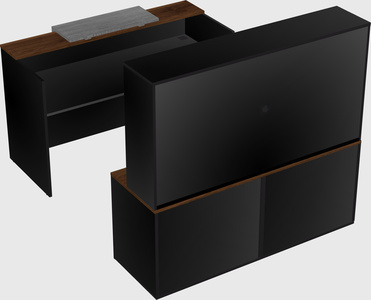 Modular reception desk