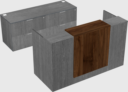 Modular reception desk