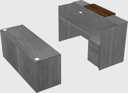 Modular reception desk