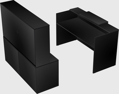 Modular reception desk