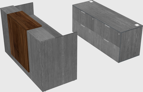 Modular reception desk