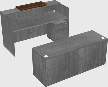 Modular reception desk