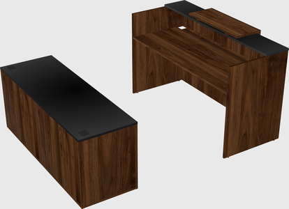 Modular reception desk