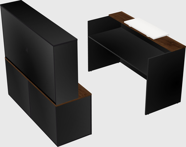 Modular reception desk