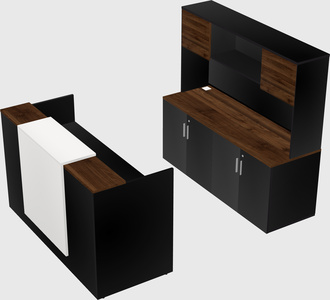 Modular reception desk