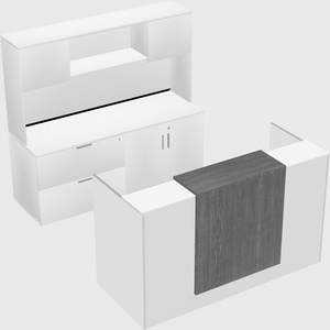 Modular reception desk