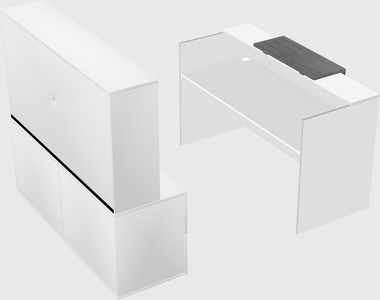 Modular reception desk