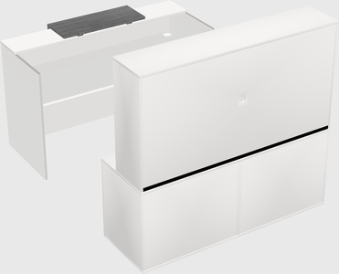 Modular reception desk