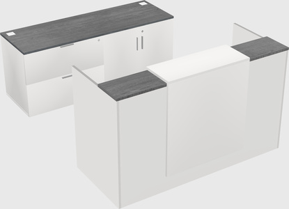 Modular reception desk