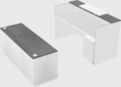 Modular reception desk