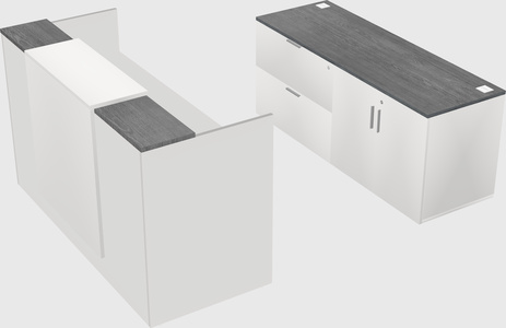 Modular reception desk