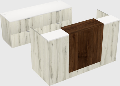 Modular reception desk