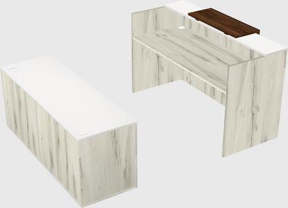 Modular reception desk