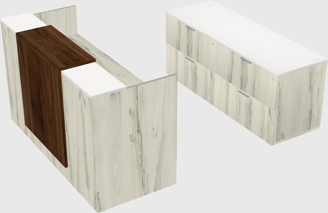 Modular reception desk