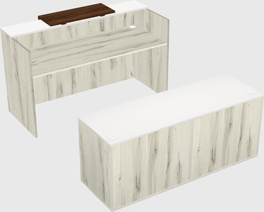 Modular reception desk