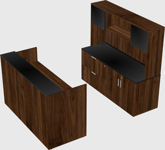 Modular reception desk