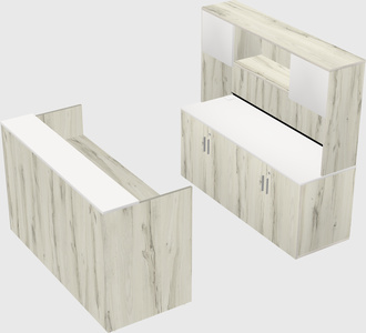 Modular reception desk