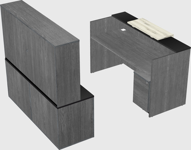 Modular reception desk