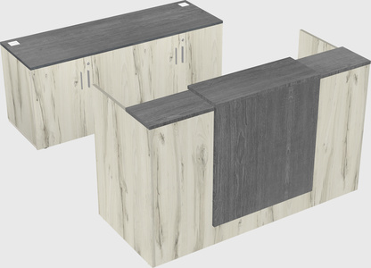Modular reception desk