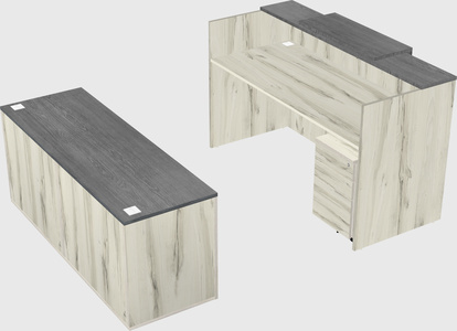 Modular reception desk