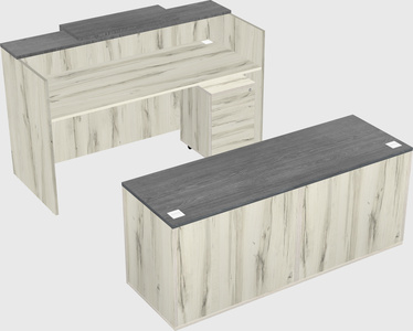 Modular reception desk