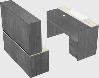 Modular reception desk