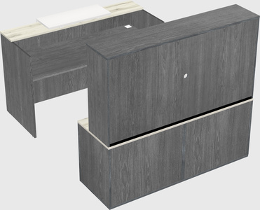 Modular reception desk