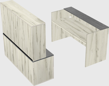 Modular reception desk