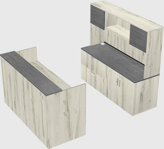 Modular reception desk