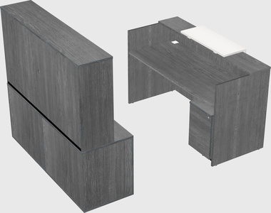 Modular reception desk