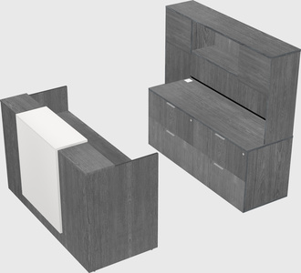 Modular reception desk