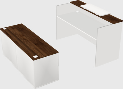Modular reception desk