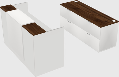 Modular reception desk
