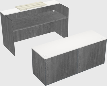 Modular reception desk