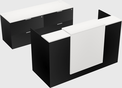 Modular reception desk
