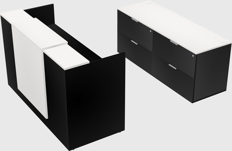 Modular reception desk