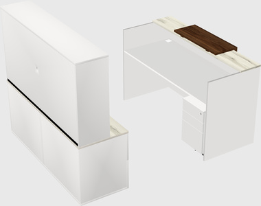 Modular reception desk
