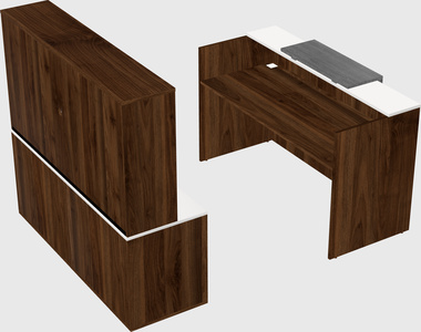 Modular reception desk