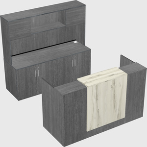 Comptoir d'accueil modulable