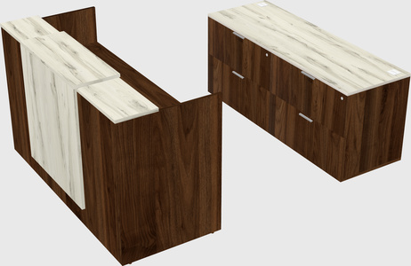 Modular reception desk