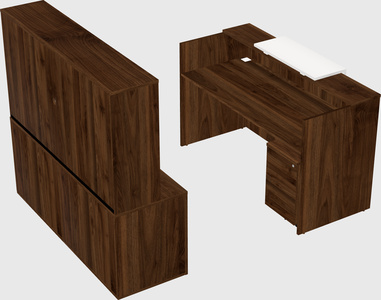 Modular reception desk