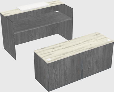 Modular reception desk
