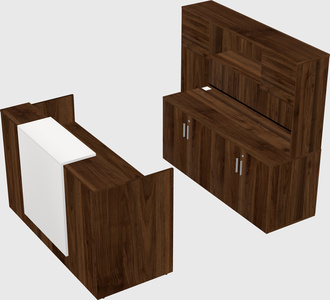 Modular reception desk