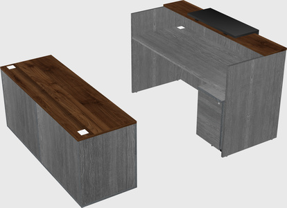 Modular reception desk