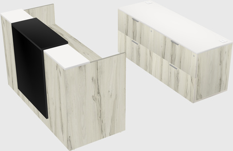 Modular reception desk