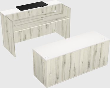 Modular reception desk